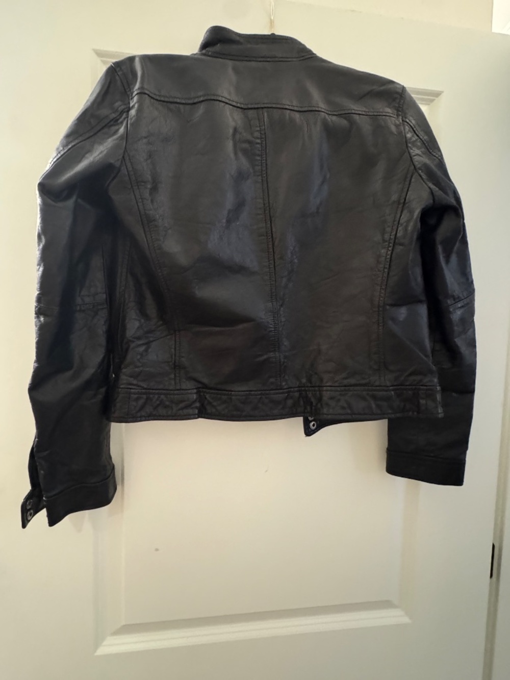 Gap leather jacket - Picture 2 of 7